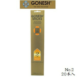 ガーネッシュ GONESH インセンス 20sticks CLASSIC No.2 ガーネッシュ GONESH インセンス 20sticks CLASSIC No.2