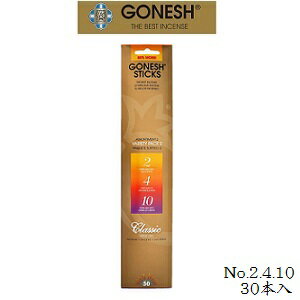 K[lbV GONESH CZX 30sticks CLASSIC No.2.4.10