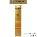 K[lbV GONESH CZX 20sticks EXTRARICH HONEYSUCKLE