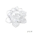 ロータスキャンドルホルダー J2590000 クリア