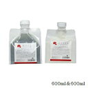 ムクエ スキャルプシャンプー グロッシィローズ 600ml + ヘアトリートメント 600ml レフィル 詰替用(4)