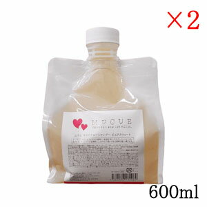 ムクエ モイスチャーシャンプー ピュアスウィート 600ml レフィル 詰替用 ×2セット