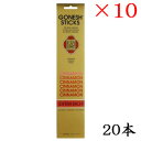 ガーネッシュ GONESH incense 20 sticks EXTRARICH CINNAMON ×10セット(4)