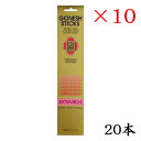 ガーネッシュ GONESH incense 20 sticks EXTRARICH CHERRYBLOSSOM ×10セット(4)