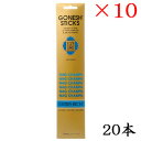 ガーネッシュ GONESH incense 20 sticks EXTRARICH NAG CHAMPA ×10セット(4)