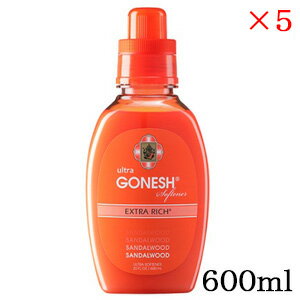 ガーネッシュ GONESH ultra Softener SANDALWOOD ×5セット