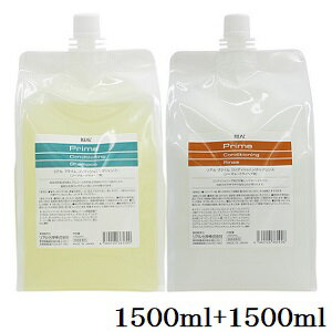 リアル化学 プライム コンディショニングシャンプー 1500ml + リンス 1500ml リアル化学 プライム コンディショニングシャンプー 1500ml + リンス 1500ml
