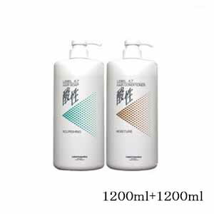 ルベル 4.7 酸性 ヘアソープ ナリシング 1200ml + モイスチャーコンディショナー 1200ml