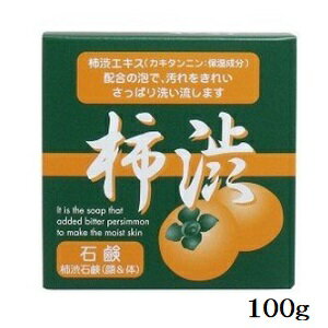 シンライ 柿渋石鹸 100g