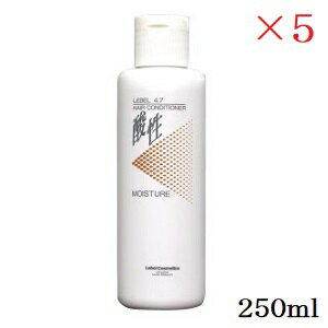 ルベル 4.7 酸性 モイスチャーコンディショナー 250ml ×5セット