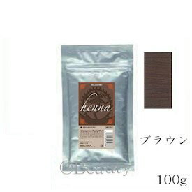 千代田化学 デラクシオ ヘナ 100g ブラウン