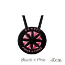 (正規品)バンデル メタリック ネックレス BlackxPink 40cm