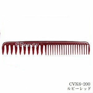 CPCコーム CVK6-200 ルビーレッド (カット/美容師/プロ用/業務用/サロン専売品)