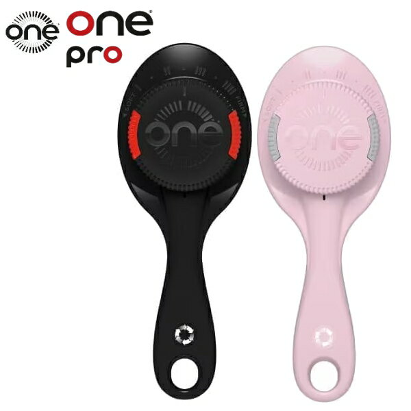 Brushes, Combs - Oneブラシ プロ ソリッドブラック/レッド ライトピンク/グレー ヘアブラシ ワンブラシ 頭皮ケア 頭皮マッサージ 硬さ調節可能 サラサラ髪 静電気 パサつき 対策 予防 地肌ケア