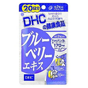 【DHC サプリメント】 ブルーベリーエキス 20日分 パソコンやTVゲームをよくする方に