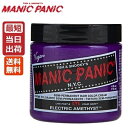 【即納】マニックパニック エレクトリックアメジスト (カラークリーム) / 118mL【マニックパニック ヘアカラー/パープル/紫】MANIC PANIC 送料無料【サロン専売品】