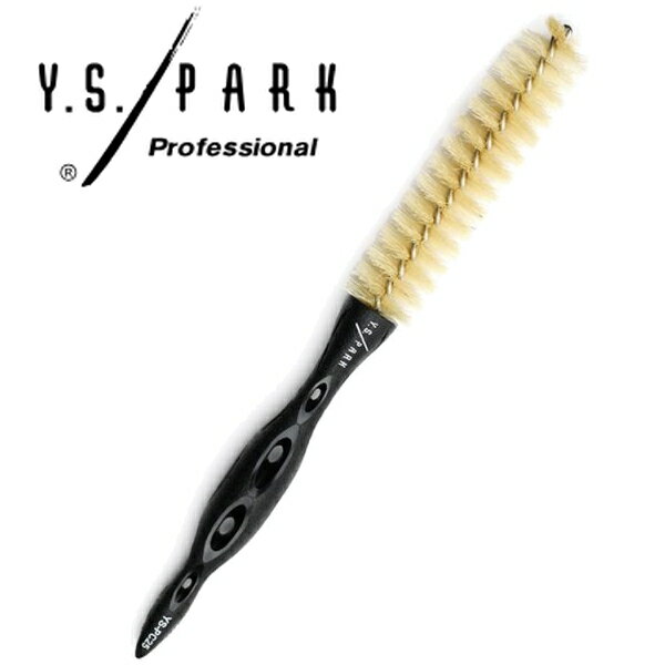 乐天商城 - Y.S.PARK ワイエスパーク ピクシーカールブラシ YS-PC25 白毛 Pixie Curl Brush 正規品 ツヤ コシ 高級 豚毛 植毛 ショートヘア 毛先 セット 強靭で曲がりにくいステンレス芯 手に馴染むハンドルデザイン プロ用 スタイリスト サロン用