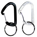 ベルモント(Belmont) カラビナ4.5MM黒&銀2ケ付 VEX-43(4)
