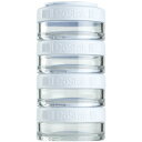 BlenderBottle(ブレンダーボトル) ゴースタック 4パック 40cc ホワイト 53053(4)