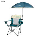 キャプテンスタッグ(CAPTAIN STAG) ステラ デタッチャブル チェア用パラソル 110×90cm グリーン UD-36