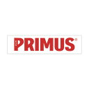 PRIMUS(プリムス) PRIMUS ステッカー S レッド P-ST-RD1
