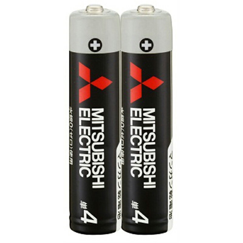 MITSUBISHI 三菱電機 マンガン乾電池 単4形 2本入 R03UD/2S
