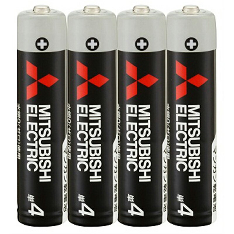 MITSUBISHI 三菱電機 マンガン乾電池 単4形 4本入 R03UD/4S
