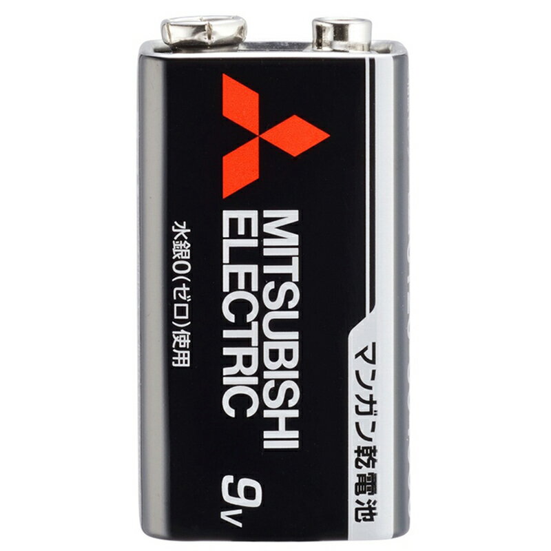 MITSUBISHI 三菱電機 マンガン乾電池 9V形 1本入 6F22UD/1S