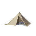 キャプテンスタッグ(CAPTAIN STAG) トレッカー ワンポールテントレクタ270UV KHA(カーキ) UA-62