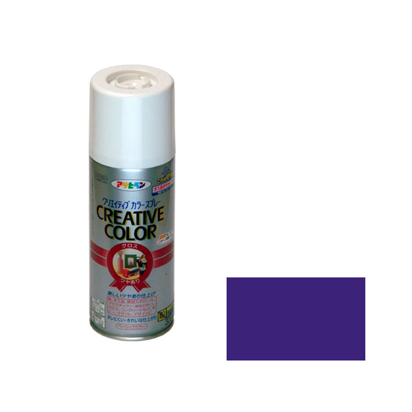 アサヒペン AP クリエイティブカラースプレー 300ML 71(パープル)