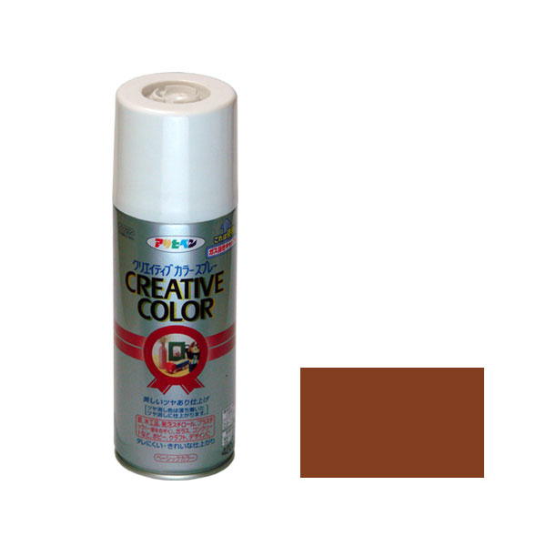 アサヒペン AP クリエイティブカラースプレー 420ML 82(ライトブラウン)