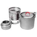 EVERNEW(エバニュー) Ti Mug pot 500 Stove set 550ml ECA538