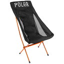 POLeR(ポーラー) STOWAWAY CHAIR ONE SIZE BLACK 212EQU9803-BLK
