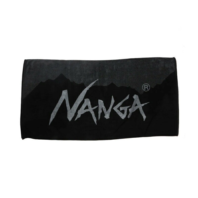 ナンガ(NANGA) NANGA LOGO BATH TOWEL(ナンガ ロゴ バスタオル) GRY フリー N13NGRN4