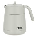 サーモス(THERMOS) 真空断熱ティーポット 700ml ライトグレー TTE-700