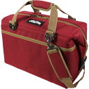 AO Coolers(エーオー クーラーズ) 24パック キャンバス ソフトクーラー 約23L カーディナルレッド AO24CDTN