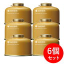 スノーピーク(snow peak) ギガパワーガス110プロイソ×6【6点セット】 GP-110GR
