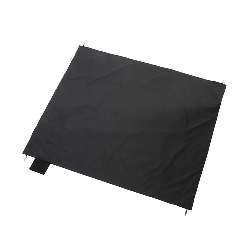 キャプテンスタッグ(CAPTAIN STAG) 【2個セット】ポケットレジャーシートM 144×144cm ブラック UB-3082