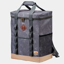 キャプテンスタッグ(CAPTAIN STAG) 【2個セット】キャンプアウト リュック型クーラーバッグ 30L エイジンググレー×タン UE-640