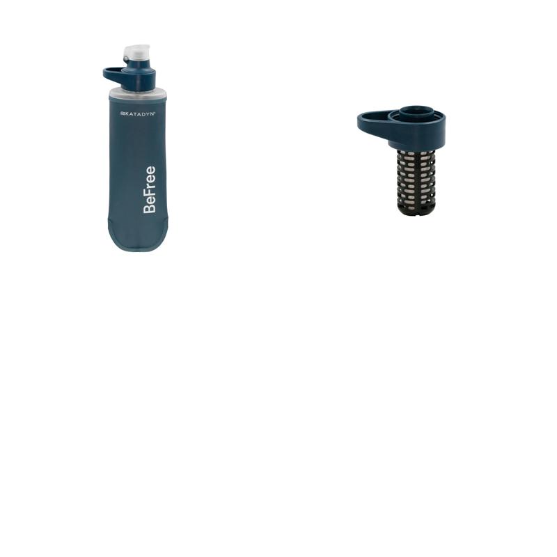 KATADYN(カタダイン) 【2点セット】KATADYN ビーフリーAC 0.5L + ペアカートリッジ ブルー 14070+14076
