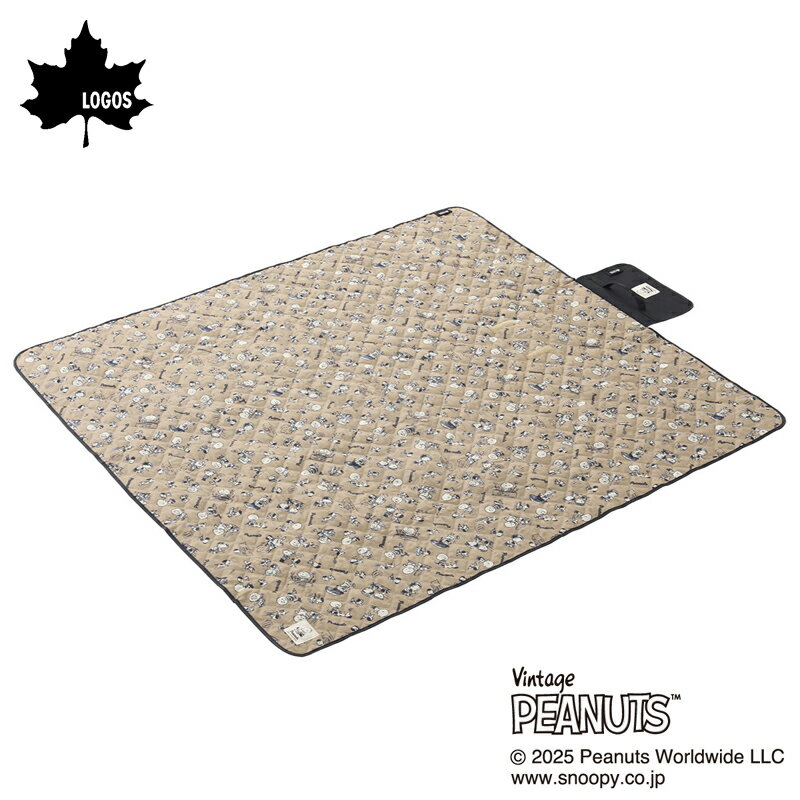 ロゴス(LOGOS) SNOOPY(PEANUTS 75years)キルティングシート 86001140