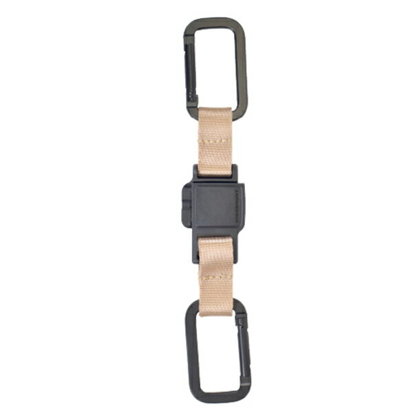 ハイマウント(HIGHMOUNT) HMロック ダブルカラビナ ベージュ 23842