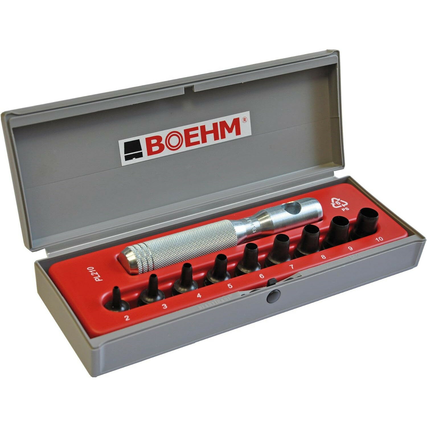 BOEHM(ボエム) ボエム JLB210 340g シルバー/レッド JLB210