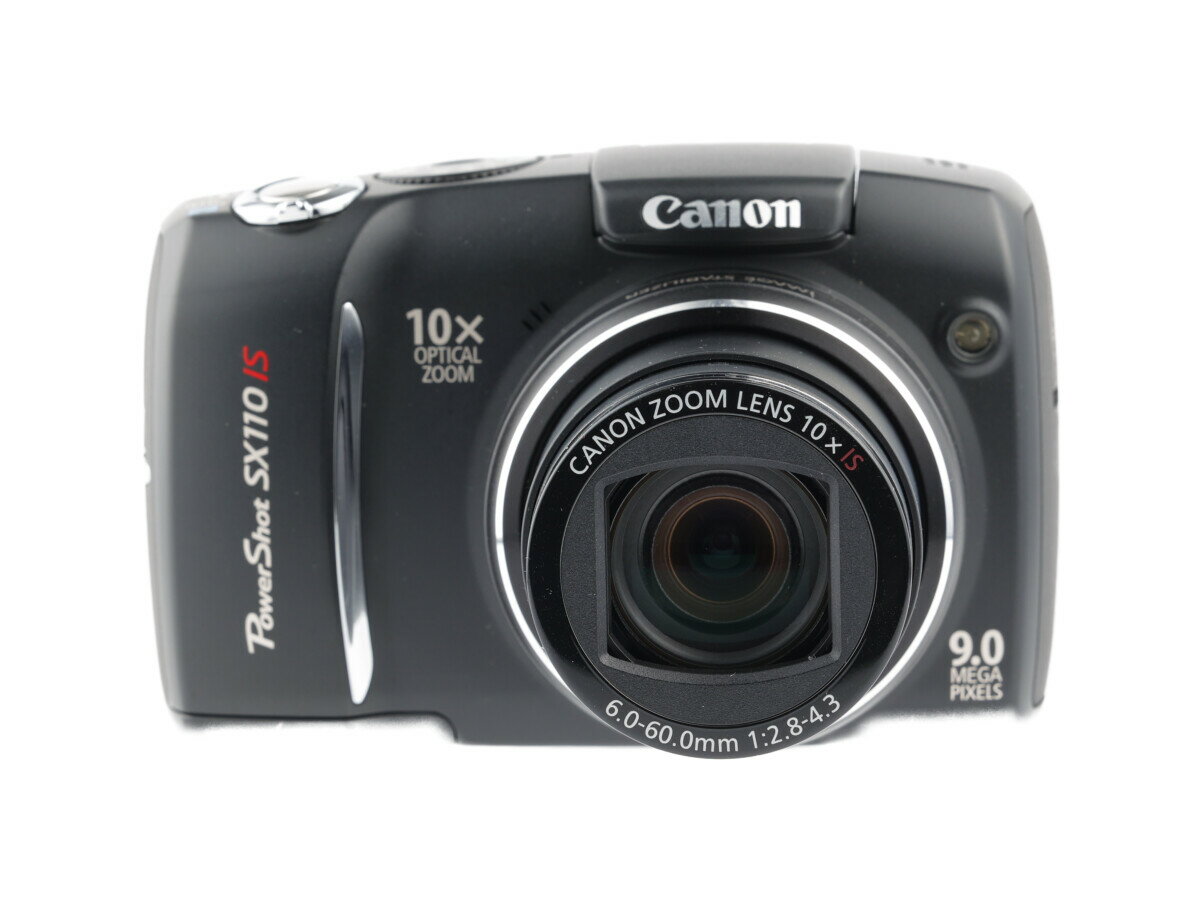 楽天アットカメラ楽天市場店【あす楽】【中古】《良品》【6ヶ月保証】Canon PowerShot SX110 IS 900万画素 光学10倍ズーム （36mm～360mm） 小型 軽量 スナップ 旅行 運動会 発表会 デジタルカメラ コンデジ コンパクトデジタルカメラ