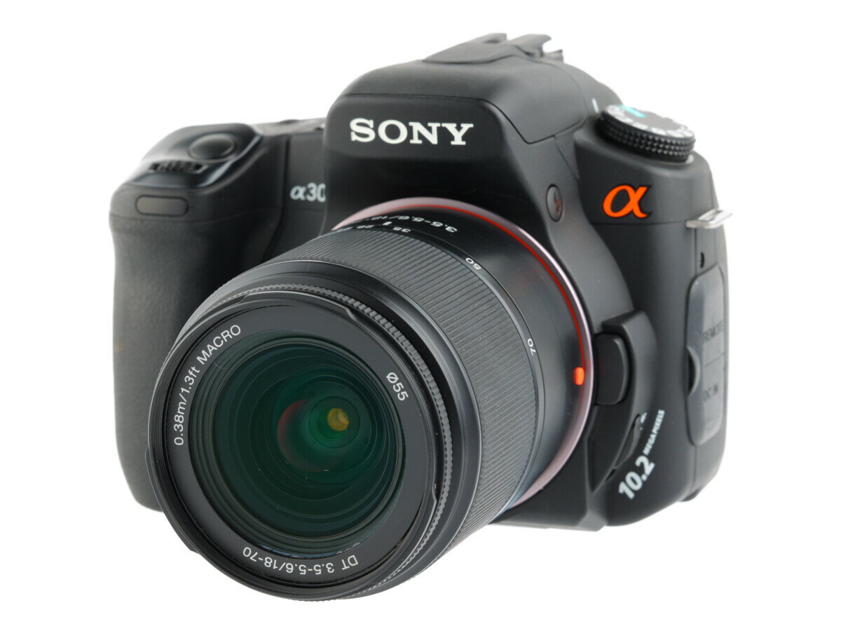 【あす楽】【中古】《良品》【6ヶ月保証】SONY α300 DSLR-A300 + DT 18-70mm F3.5-5.6 1020万画素 APS-C機 チルト可動式液晶 デジタル一眼レフカメラ デジタルカメラ 標準 ズームレンズ ソニー ミノルタ αマウント