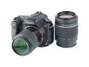 【あす楽】【中古】《良品》【6ヶ月保証】SONY α300 DSLR-A300 + DT 18-70mm 55-200mm 1020万画素 APS-C機 チルト可動式液晶 デジタル一眼レフカメラ デジタルカメラ 標準 望遠 ズームレンズ ソニー ミノルタ αマウント