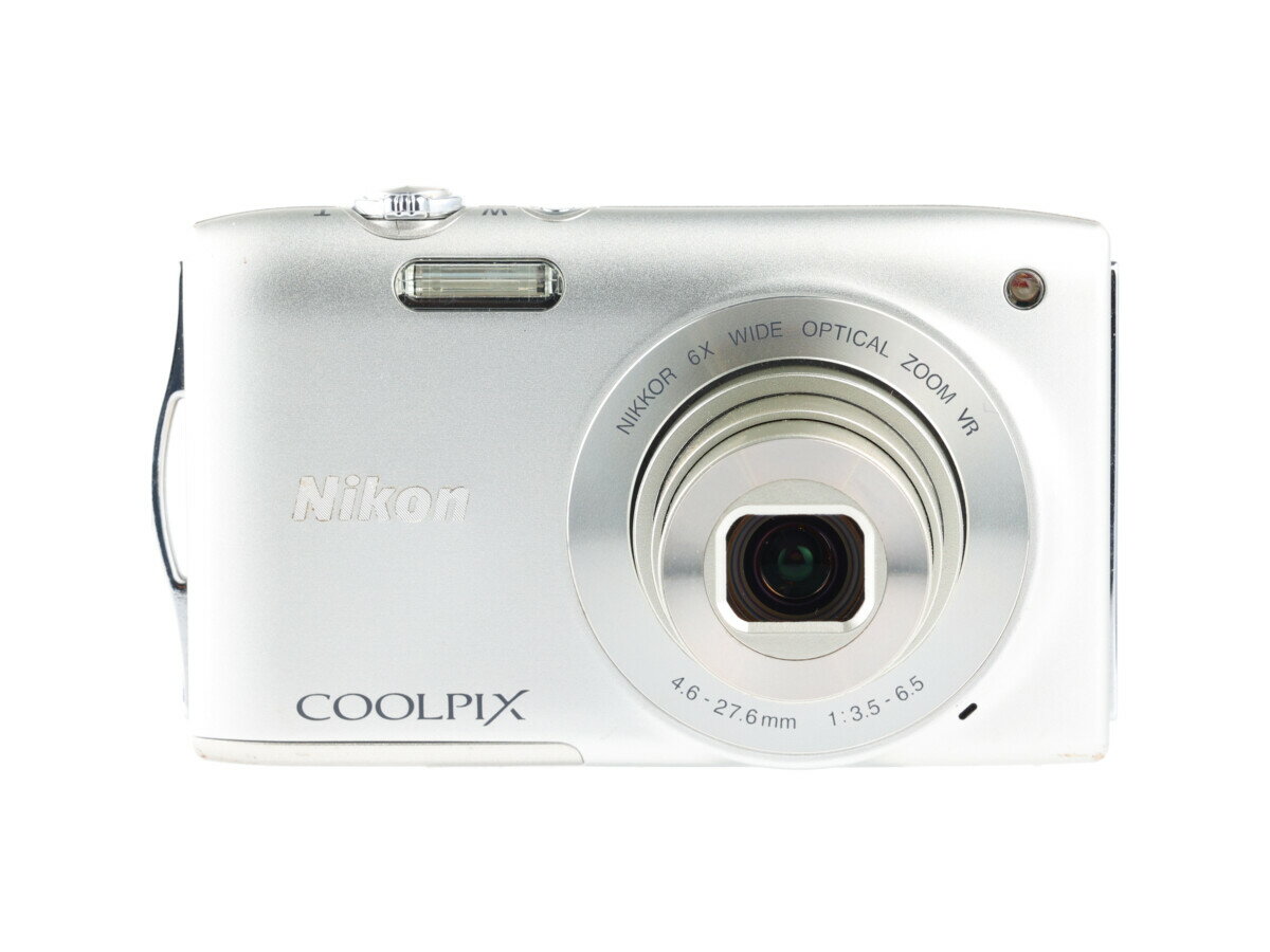 【あす楽】【中古】《良品》【6ヶ月保証】Nikon COOLPIX S3300 1602万画素 光学6倍ズーム コンデジ コンパクトデジタルカメラ シルバー 小型 軽量 スナップ 旅行