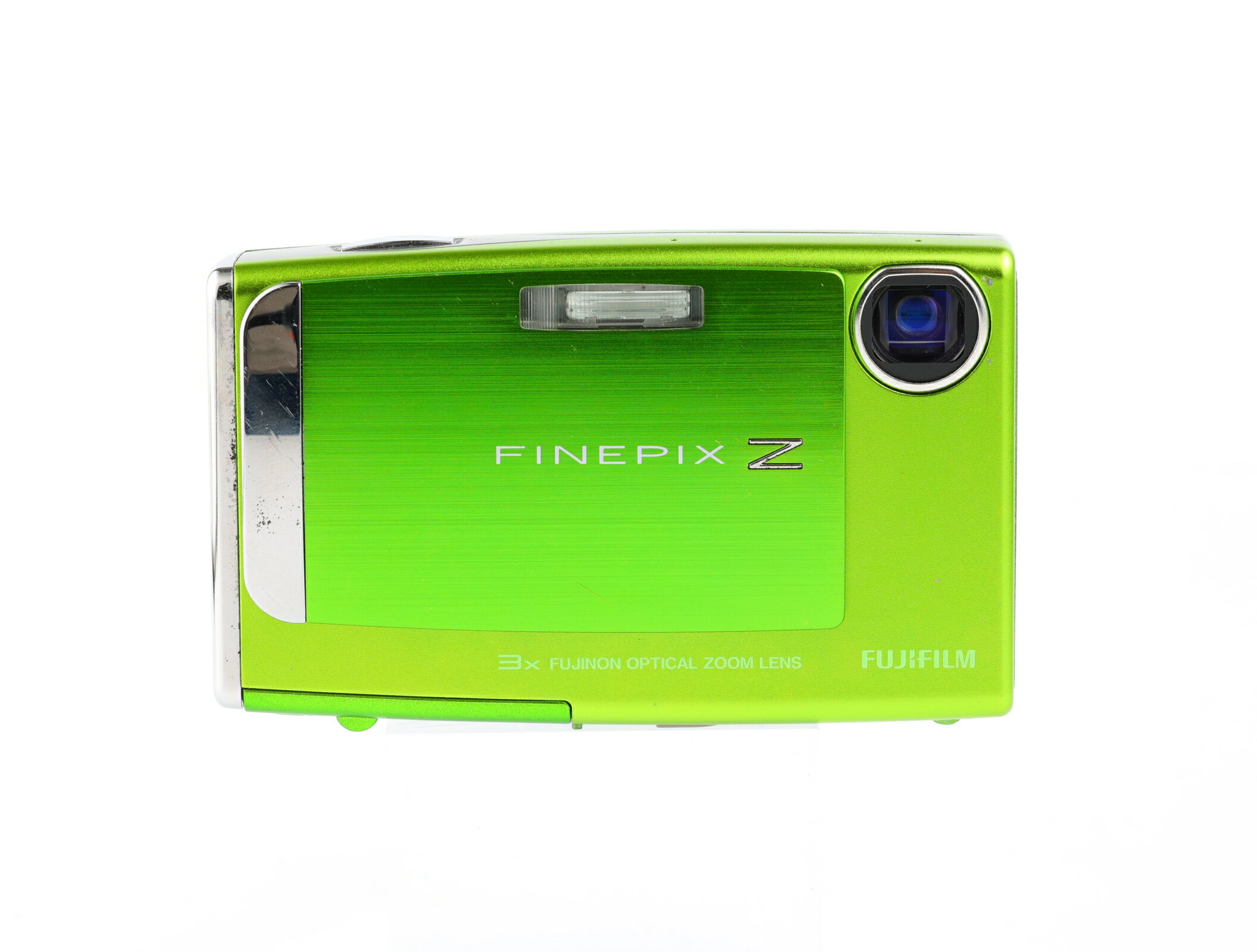 【あす楽】【中古】《良品》【6ヶ月保証】FUJIFILM FinePix Z10fd 724万画素 光学3倍ズーム グリーン 小型 軽量 スナップ 旅行 子供 ペット シルバー デジタルカメラ コンデジ コンパクトデジタルカメラ