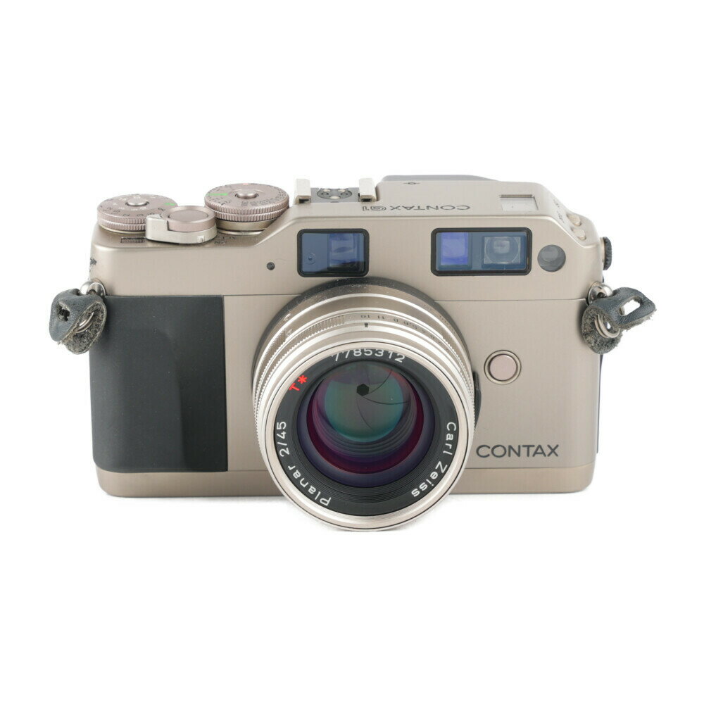 【あす楽】【中古】《良品》【3ヶ月保証】CONTAX G1 + Carl Zeiss Planar 45mm F2 T* AFレンジファインダー 単焦点 標準 レンズ コンタックス Gマウント