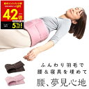 【クーポンで5%OFF!! 7/29 10:00】羽毛ふんわり 腰のふ...(3)